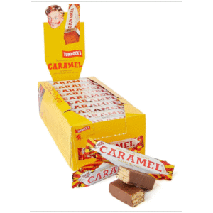 Tunnock's Real Milk Chocolate Caramel Wafer Giant Bar Bigger Bite Box of 36 x 37G | By Shanza Departmentels
